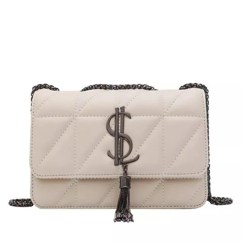 GENERICO - Bolso de mano para mujer con cadena larga