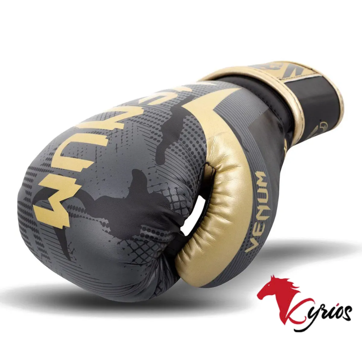 NO LOGO - Guantes De Box Venum 3.0 De 6 Negro-Dorado