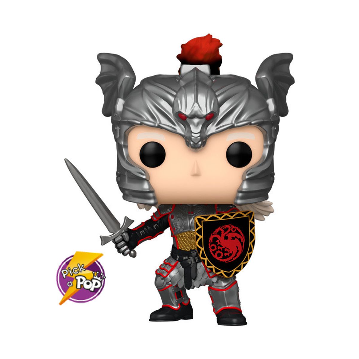 FUNKO - DAEMON TARGARYEN CON ARMADURA CASA DEL DRAGON