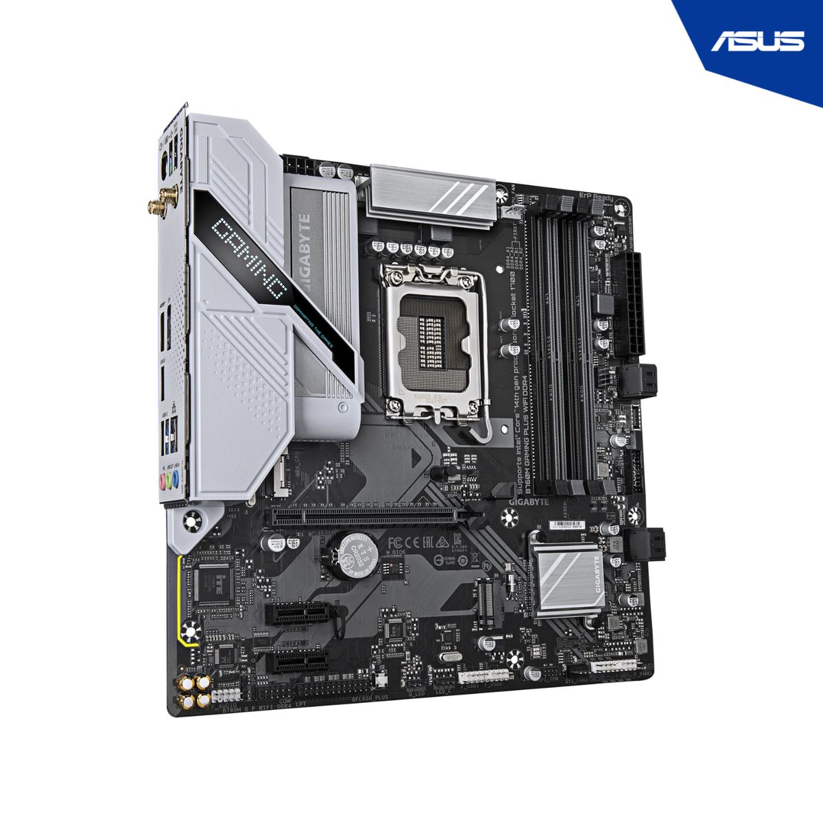 GIGABYTE - PLACA GIGABYTE B760M GAMING PLUS WIFI DDR4  LGA1700 4DDR4 128GB HDMI DP Micro ATX