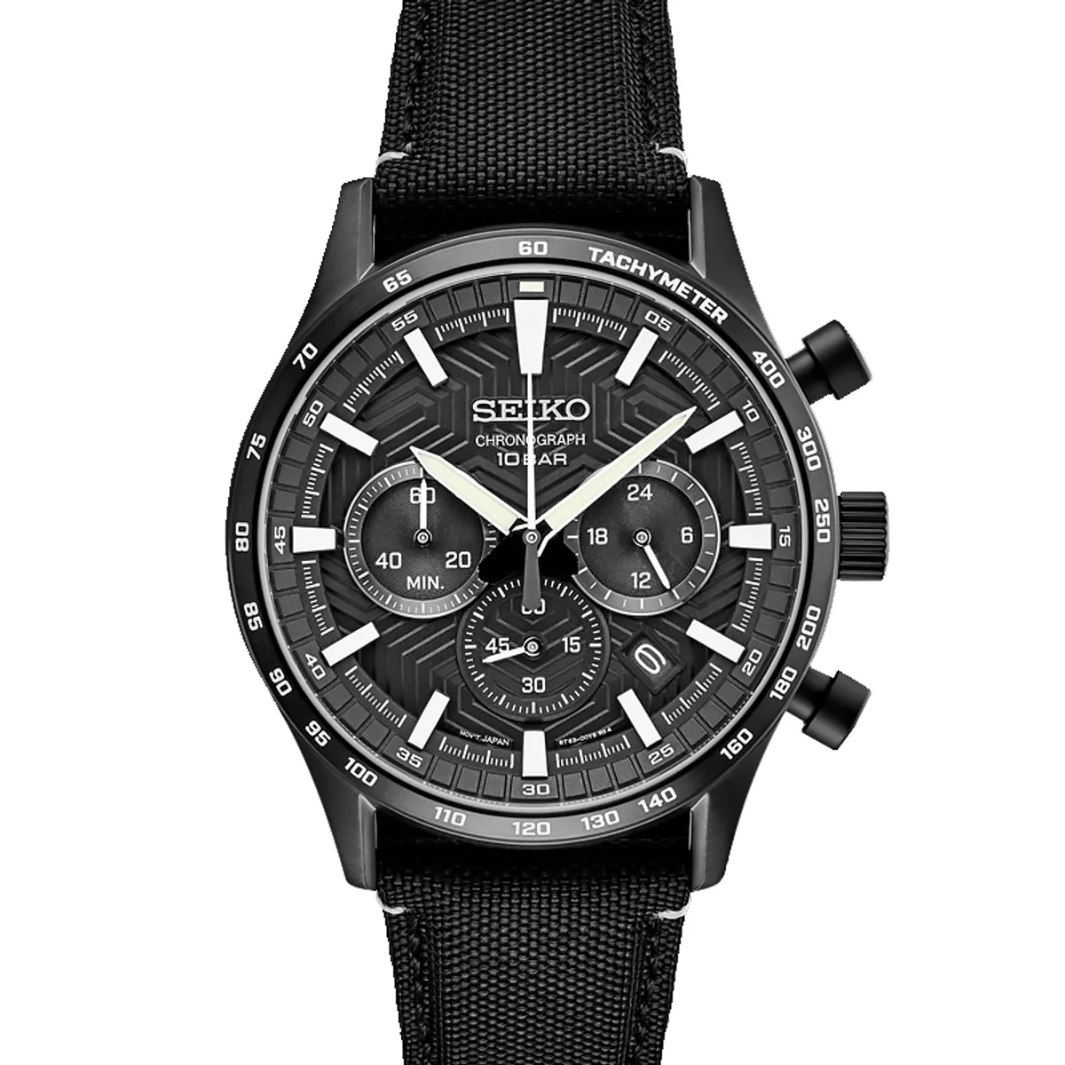 SEIKO - SEIKO Reloj Essentials Coleccion Cronografo Acero inox Japones SSB417