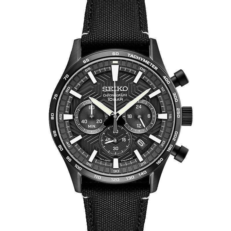 SEIKO - SEIKO Reloj Essentials Coleccion Cronografo Acero inox Japones SSB417