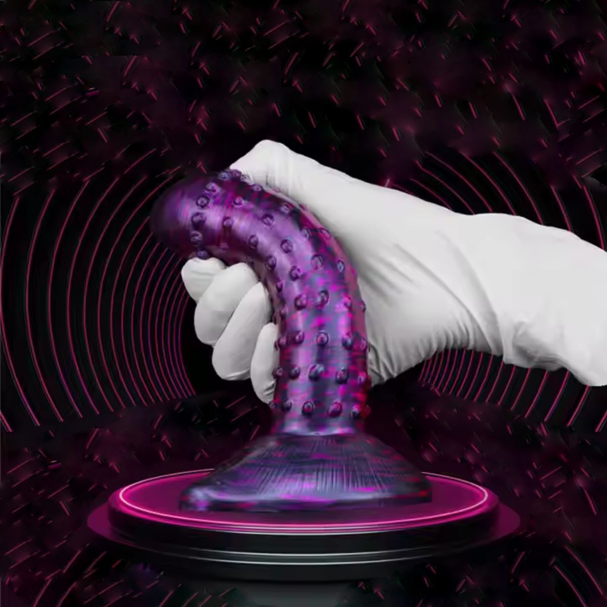 GENERICO - Dildo espuelas - Morado