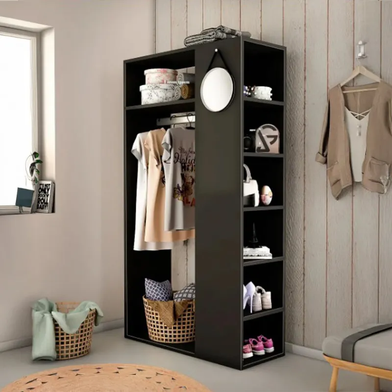 NACION MUEBLES - CLOSET ORGANIZADOR VENUS NEGRO NACIÓN MUEBLES