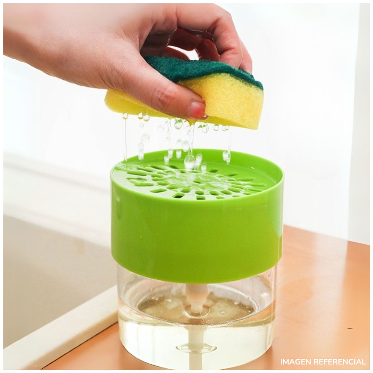 INSPIRA MARKET - Dispensador de Jabón Líquido para Cocina o Baño