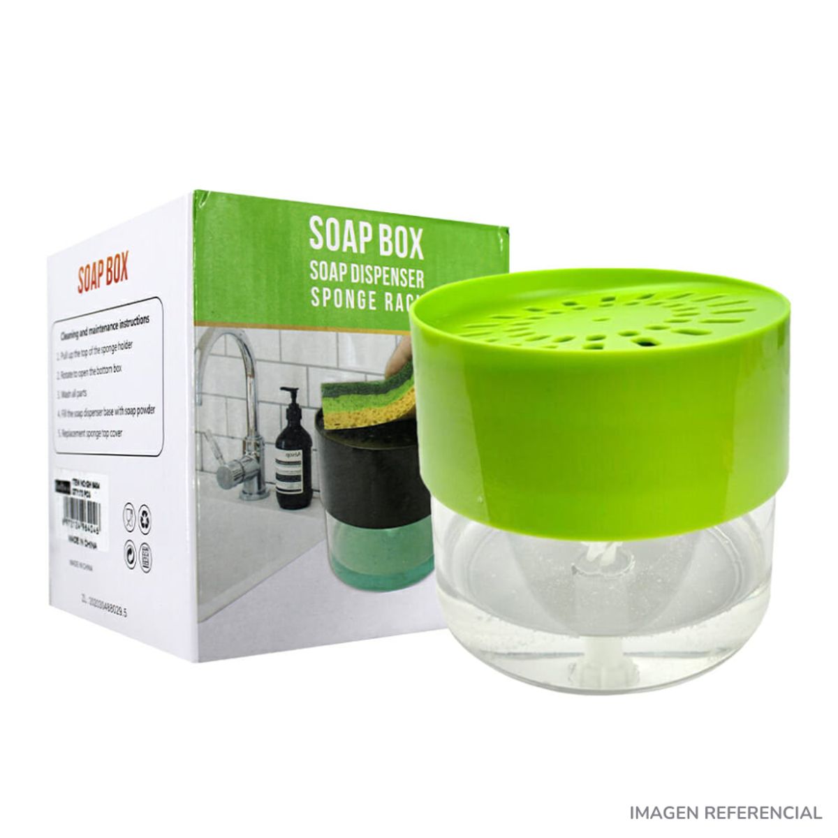 INSPIRA MARKET - Dispensador de Jabón Líquido para Cocina o Baño