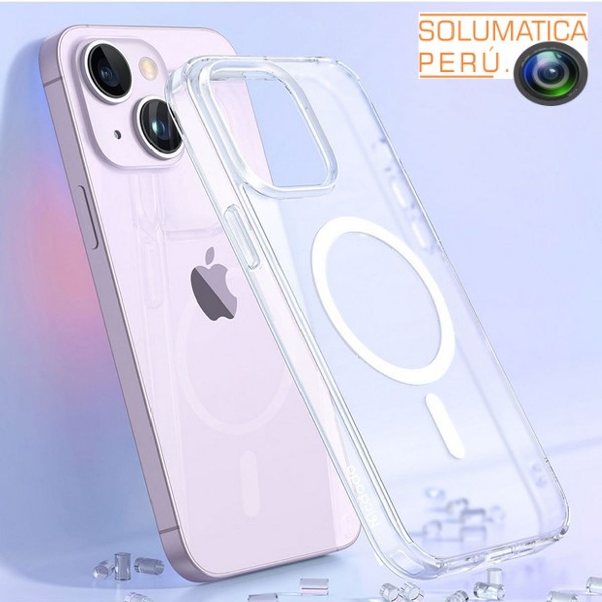 MCDODO - Carcasa Para IPhone 16 - Protector Magsafe Transparente - MCdodo