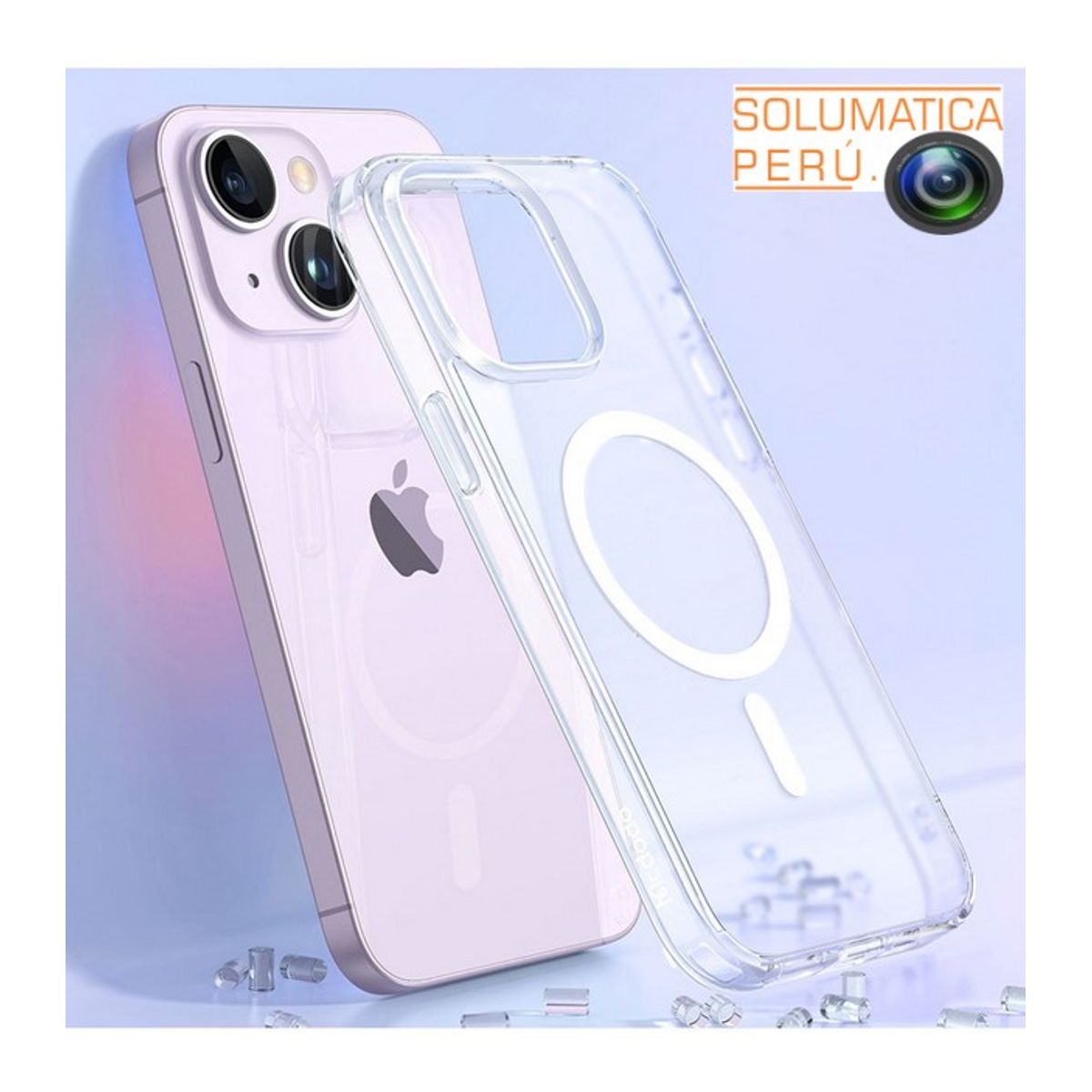 MCDODO - Carcasa Para IPhone 16 - Protector Magsafe Transparente - MCdodo