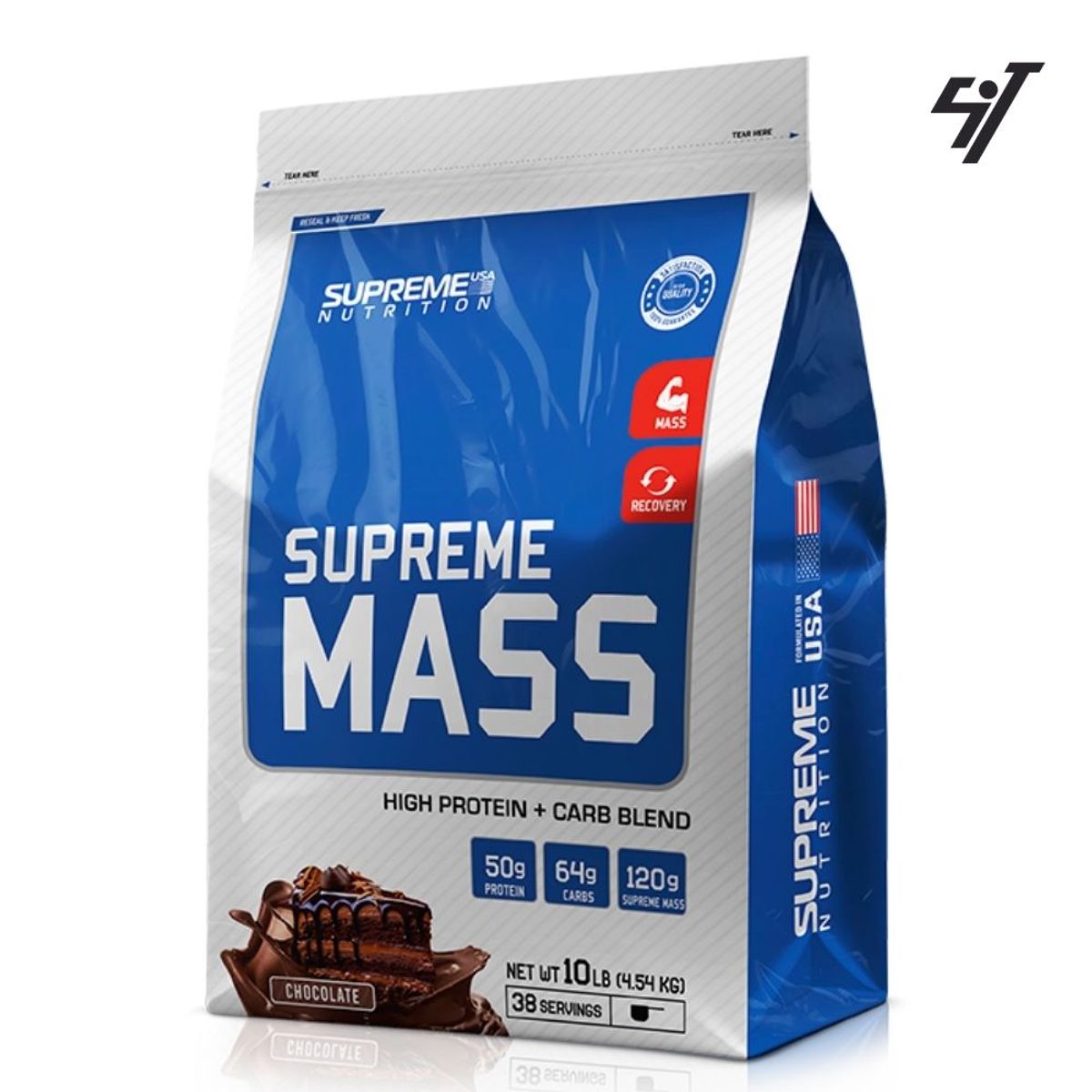 SUPREME NUTRITION - Ganador de Peso Supreme Mass 10Lb Chocolate