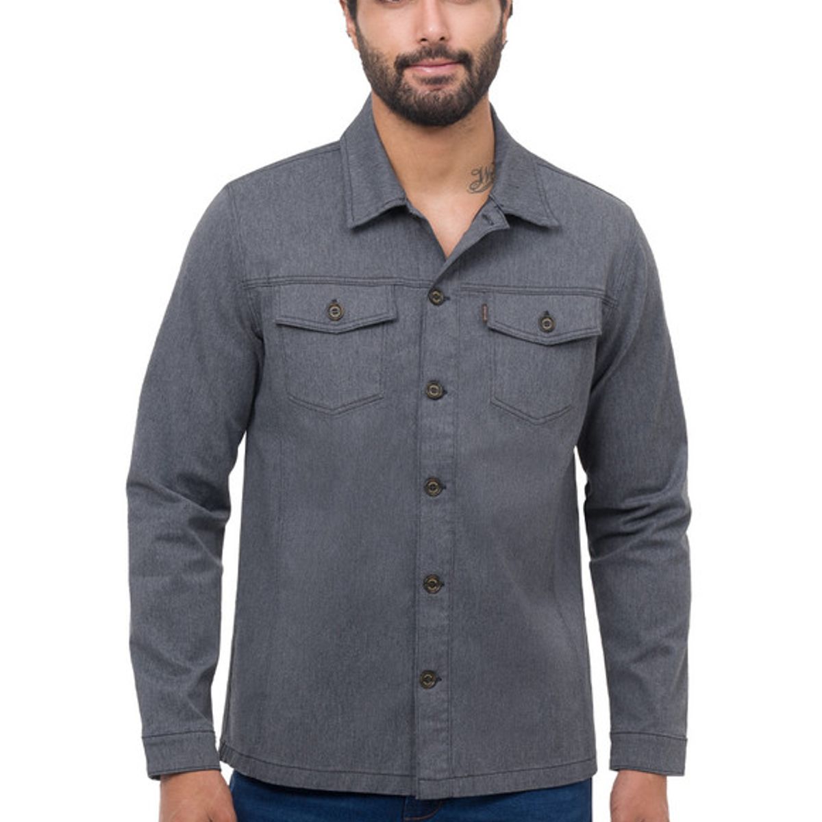 NORTON - Camisaco Drill Stretch Hombre Meitel Norton