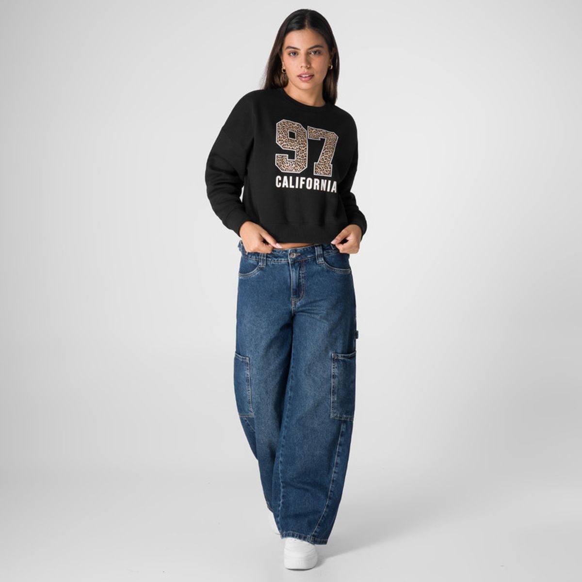 SQUEEZE - Polera Franela Mujer Lumel Squeeze