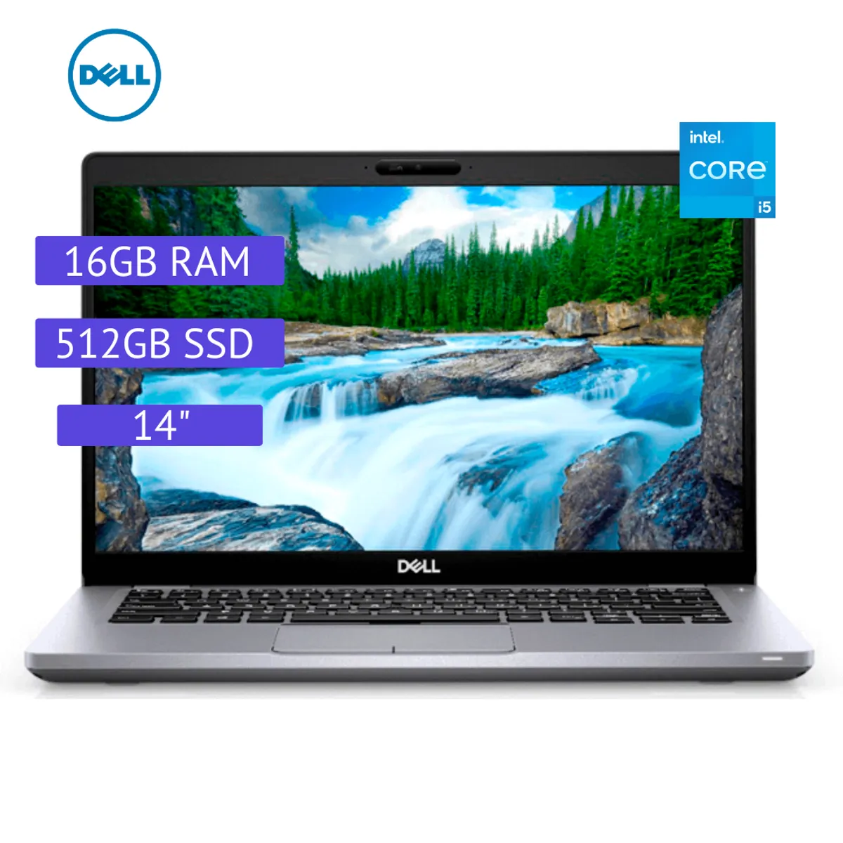 DELL - Laptop Reacondicionada Dell Latitude 5410 - 14" - Core i5 10ma Gen - 16GB RAM - 512GB SSD