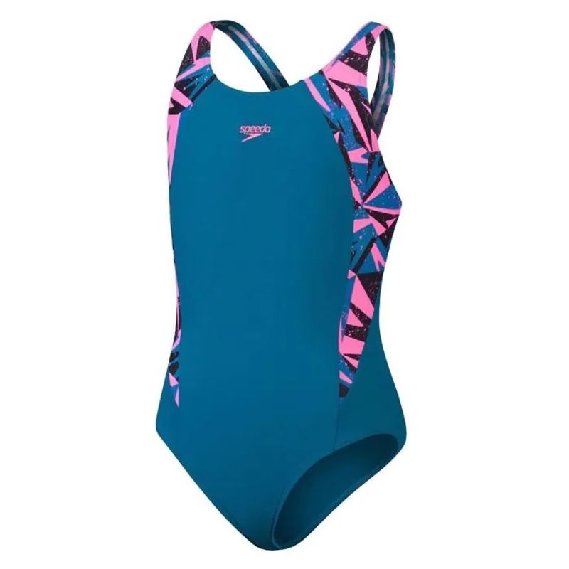 SPEEDO - Traje Baño Natación Niña Speedo Hyperboom Splice Muscleback Rosado