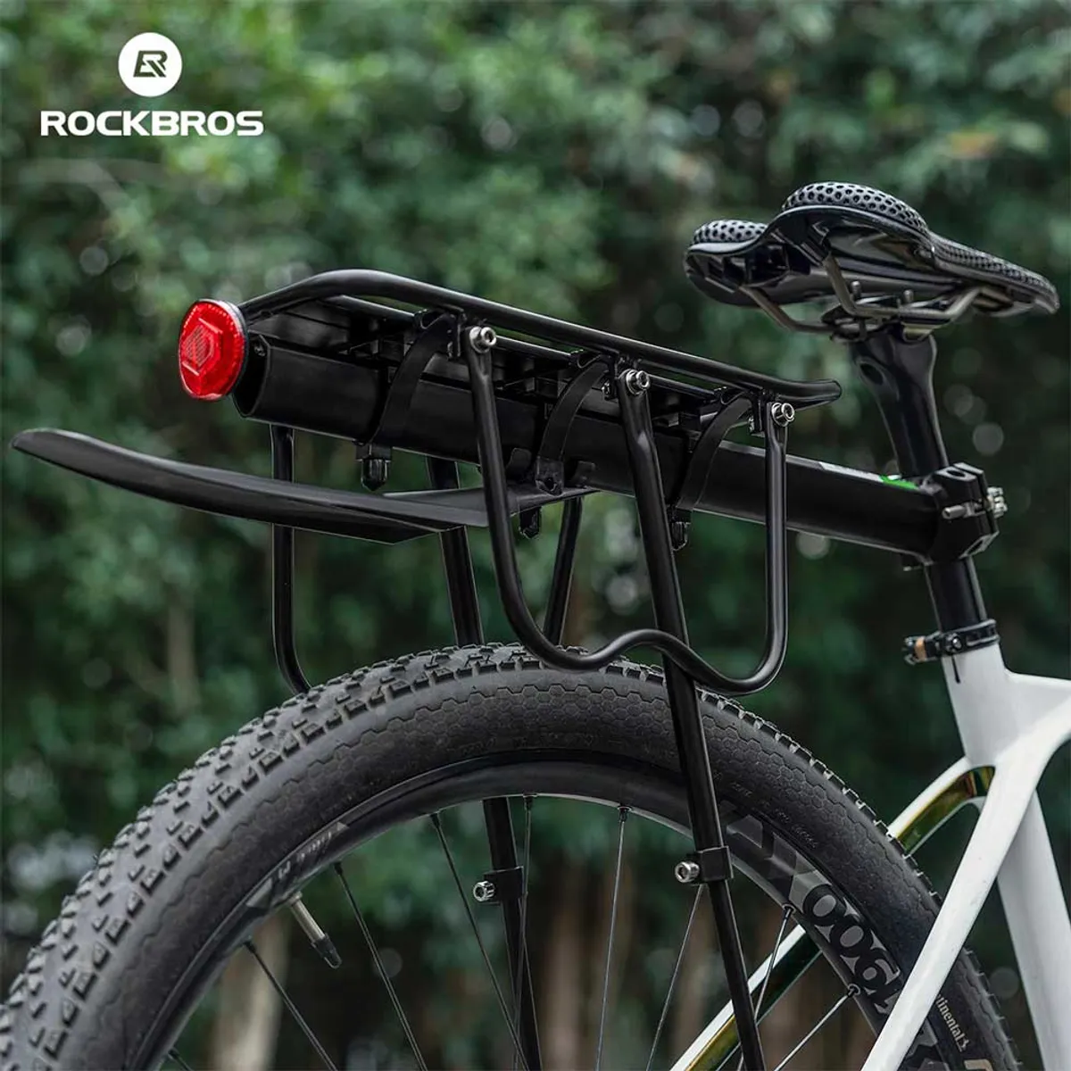 ROCKBROS - Parrilla con Tapabarro Rockbros