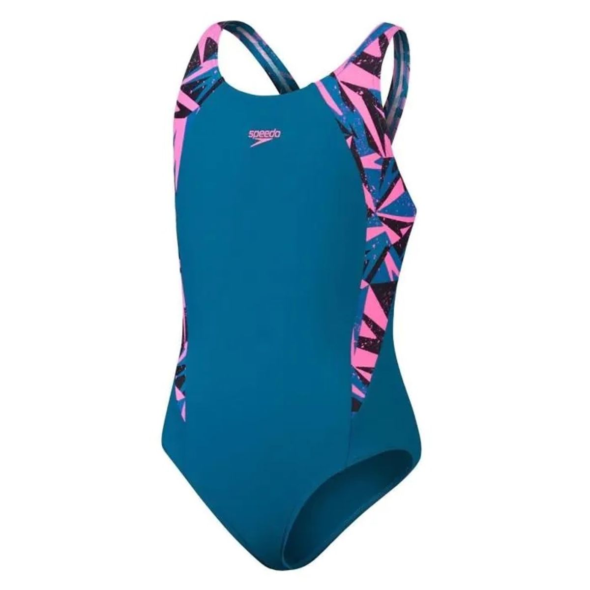 SPEEDO - Traje Baño Natación Niña Speedo Hyperboom Splice Muscleback Rosado