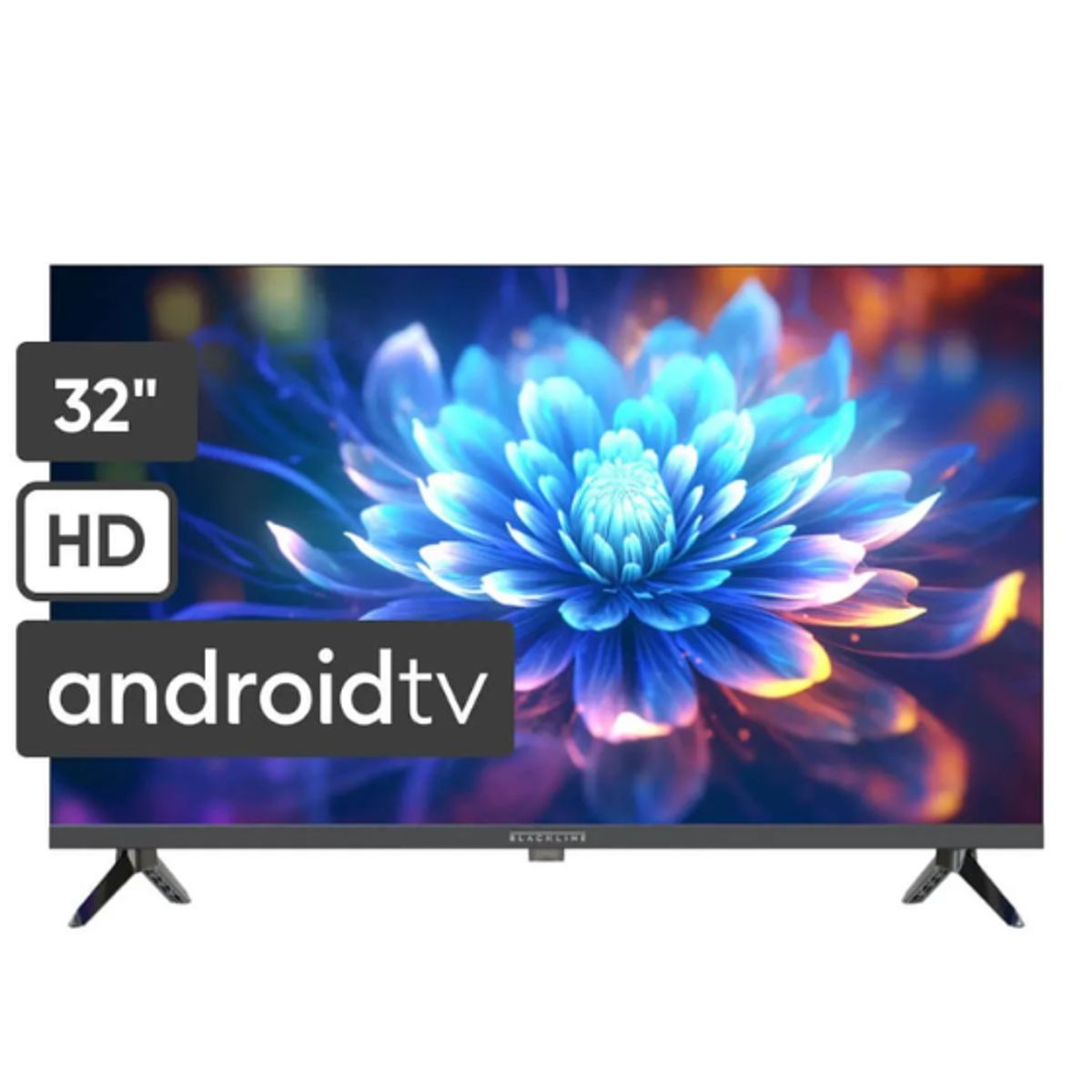 BLACKLINE - Televisor BLACK LINE LED 32 HD ANDROID Smart TV BL-TV32HEG5F4PE