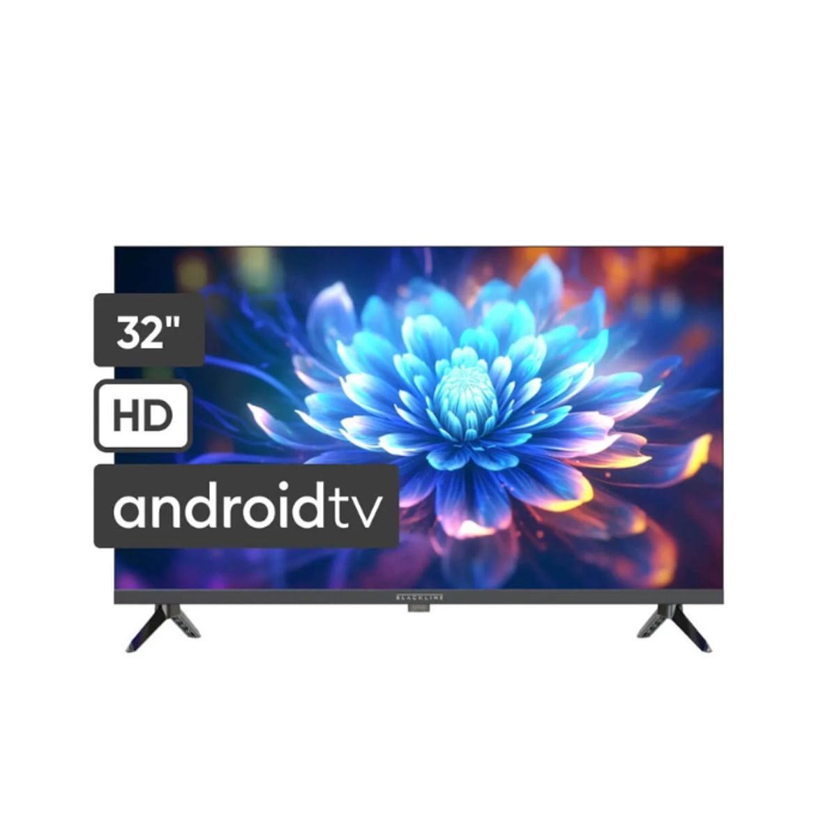 BLACKLINE - Televisor BLACK LINE LED 32 HD ANDROID Smart TV BL-TV32HEG5F4PE