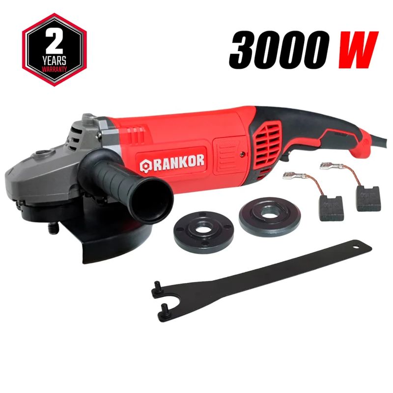 RANKOR - Amoladora esmeril angular Industrial 9″ RAG300001 RANKOR