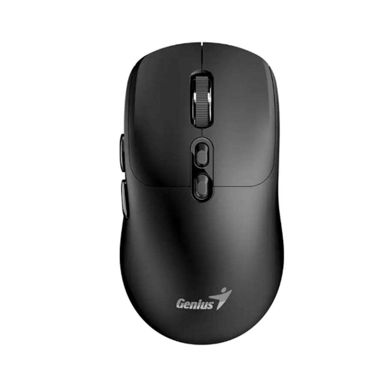 GENIUS - Mouse Genius Nx-8080s Dual WirelessBluetooth Silent 7-Bot Black