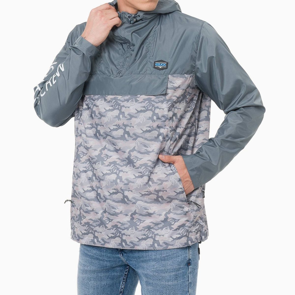 GZUCK - Casaca Cortaviento Sintetica Hombre Kronos Gzuck