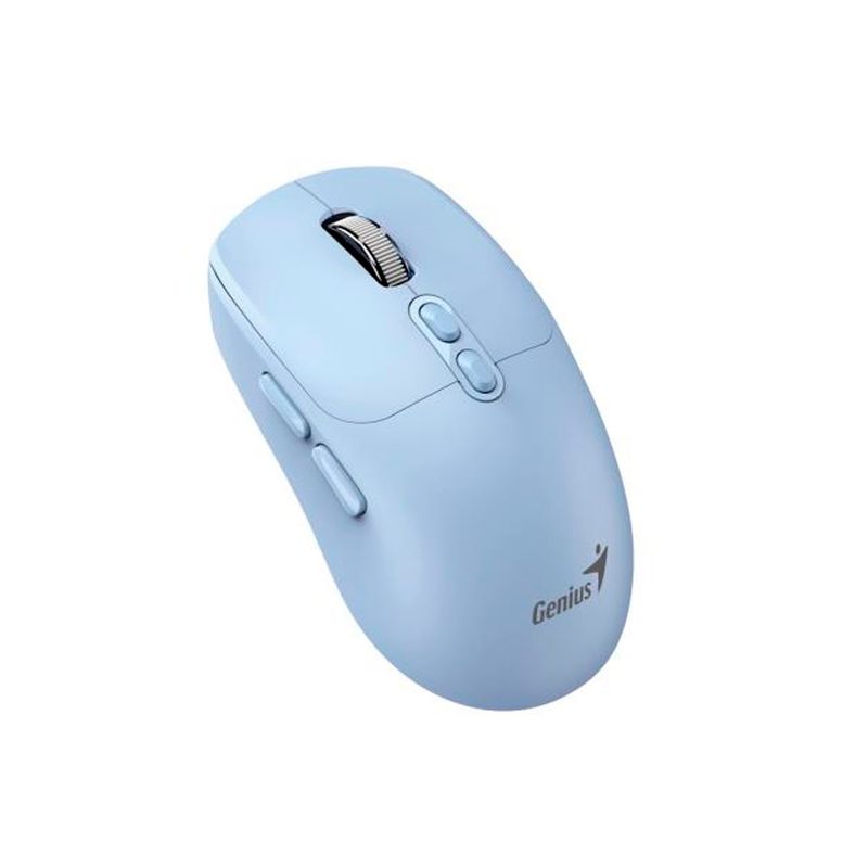 GENIUS - Mouse Genius Nx-8080s Dual WirelessBluetooth Silent 7-Bot Blue