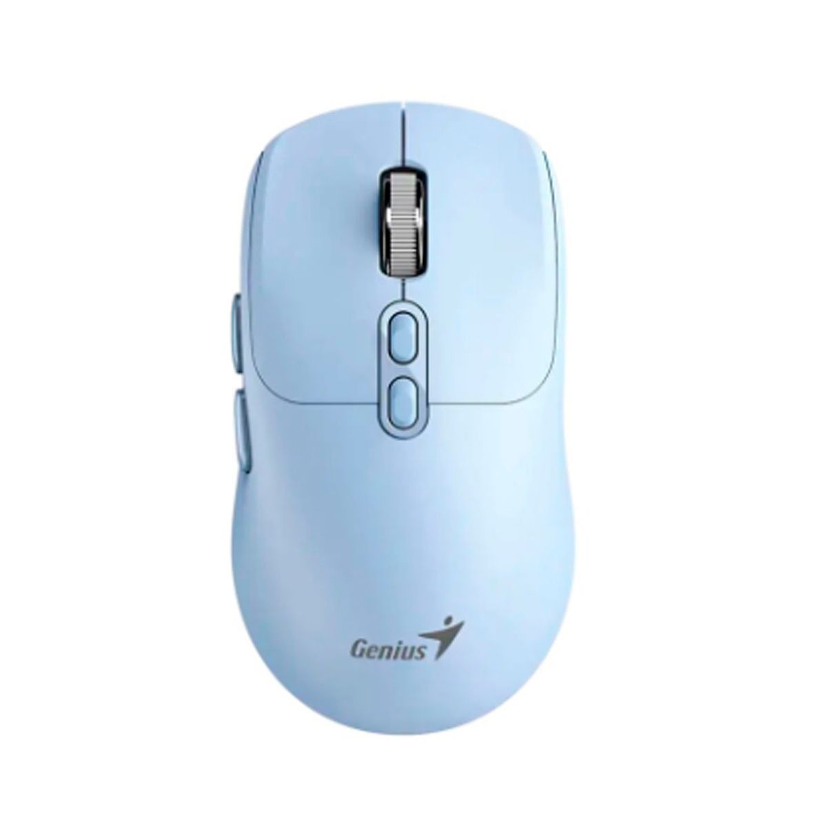 GENIUS - Mouse Genius Nx-8080s Dual WirelessBluetooth Silent 7-Bot Blue