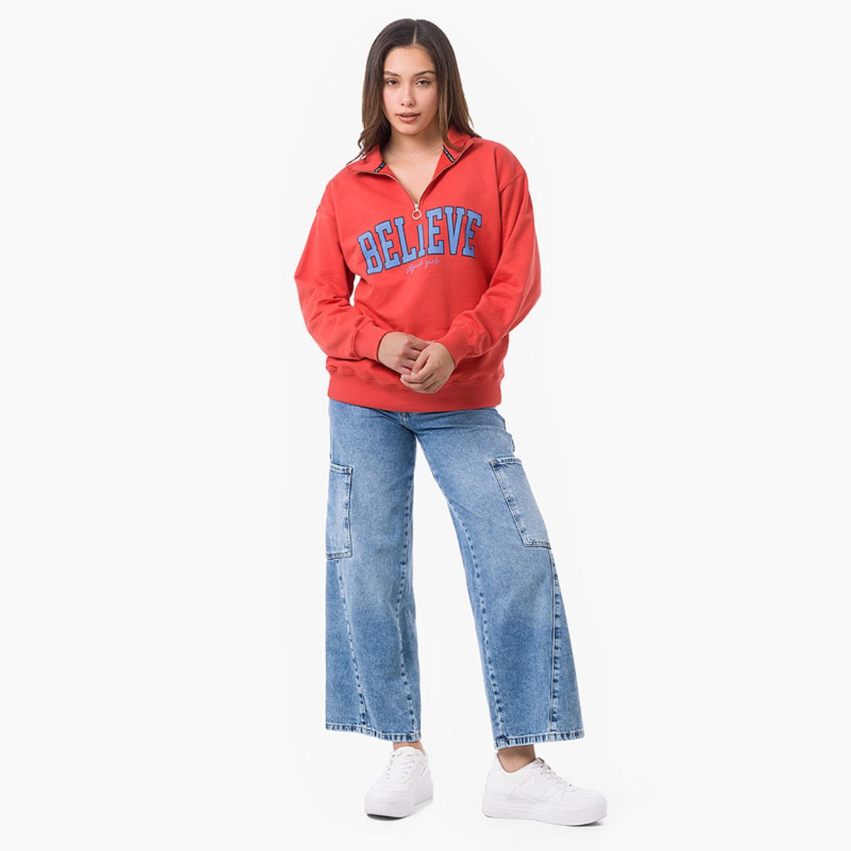 GZUCK - Polera Franela Mujer Zephira Gzuck