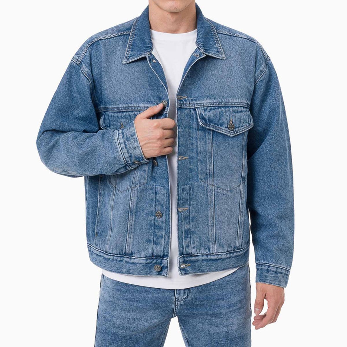 GZUCK - Casaca Denim Hombre Larxo Gzuck