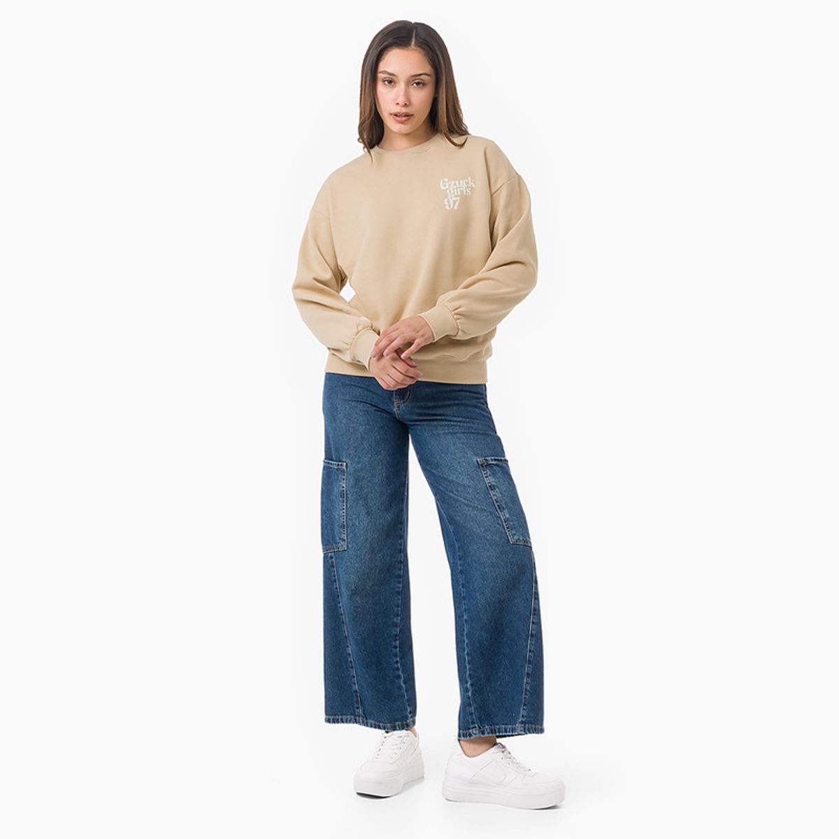 GZUCK - Polera Franela Mujer Catalena Gzuck