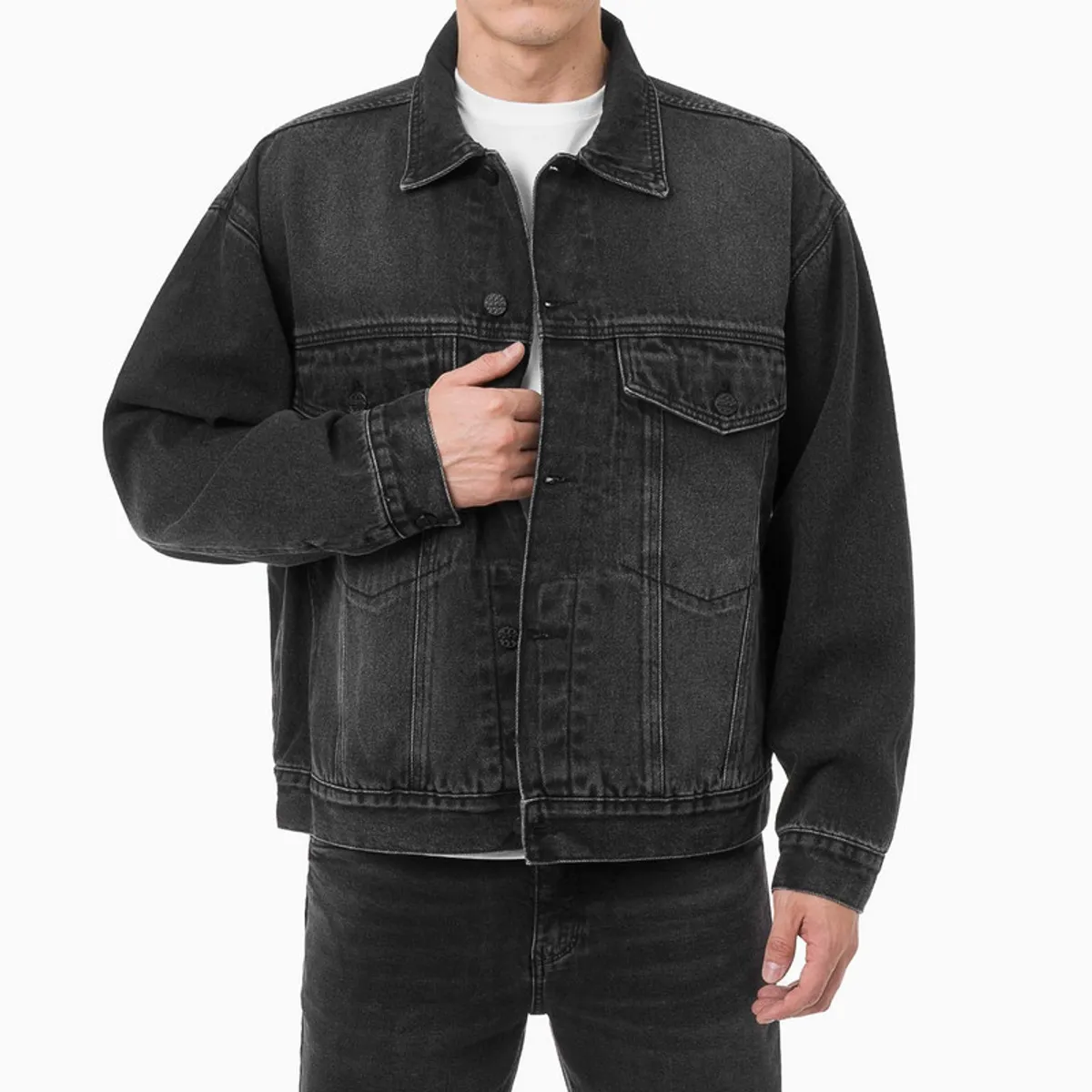 GZUCK - Casaca Denim Hombre Larxo Gzuck