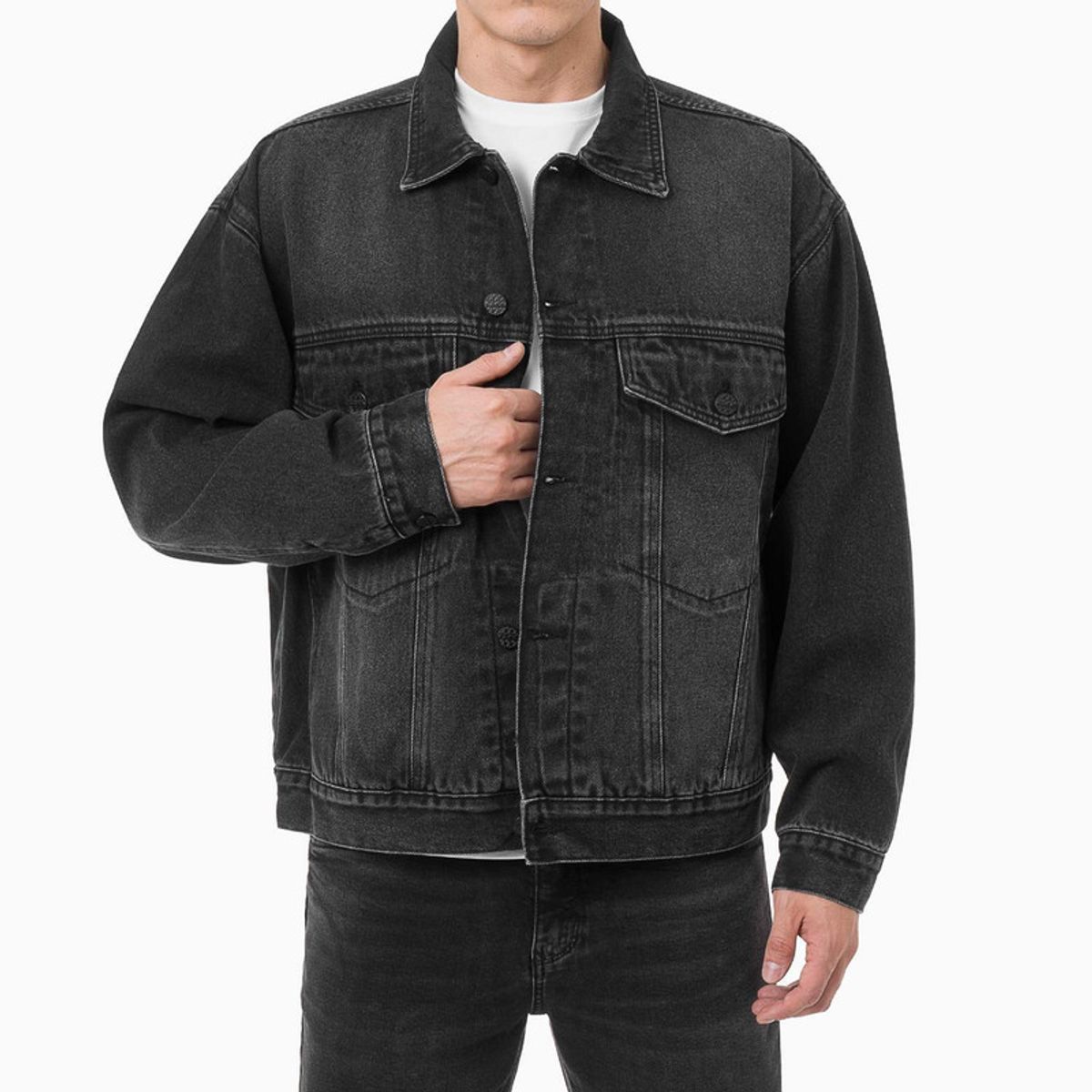 GZUCK - Casaca Denim Hombre Larxo Gzuck