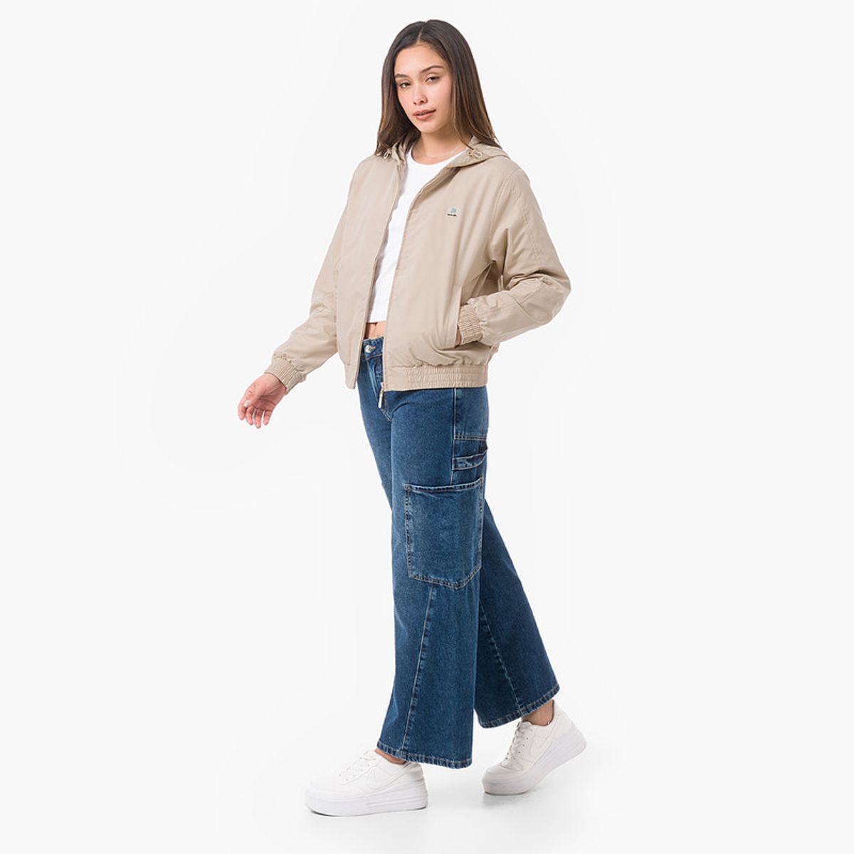 GZUCK - Casaca Tafeta Mujer Kuri Gzuck