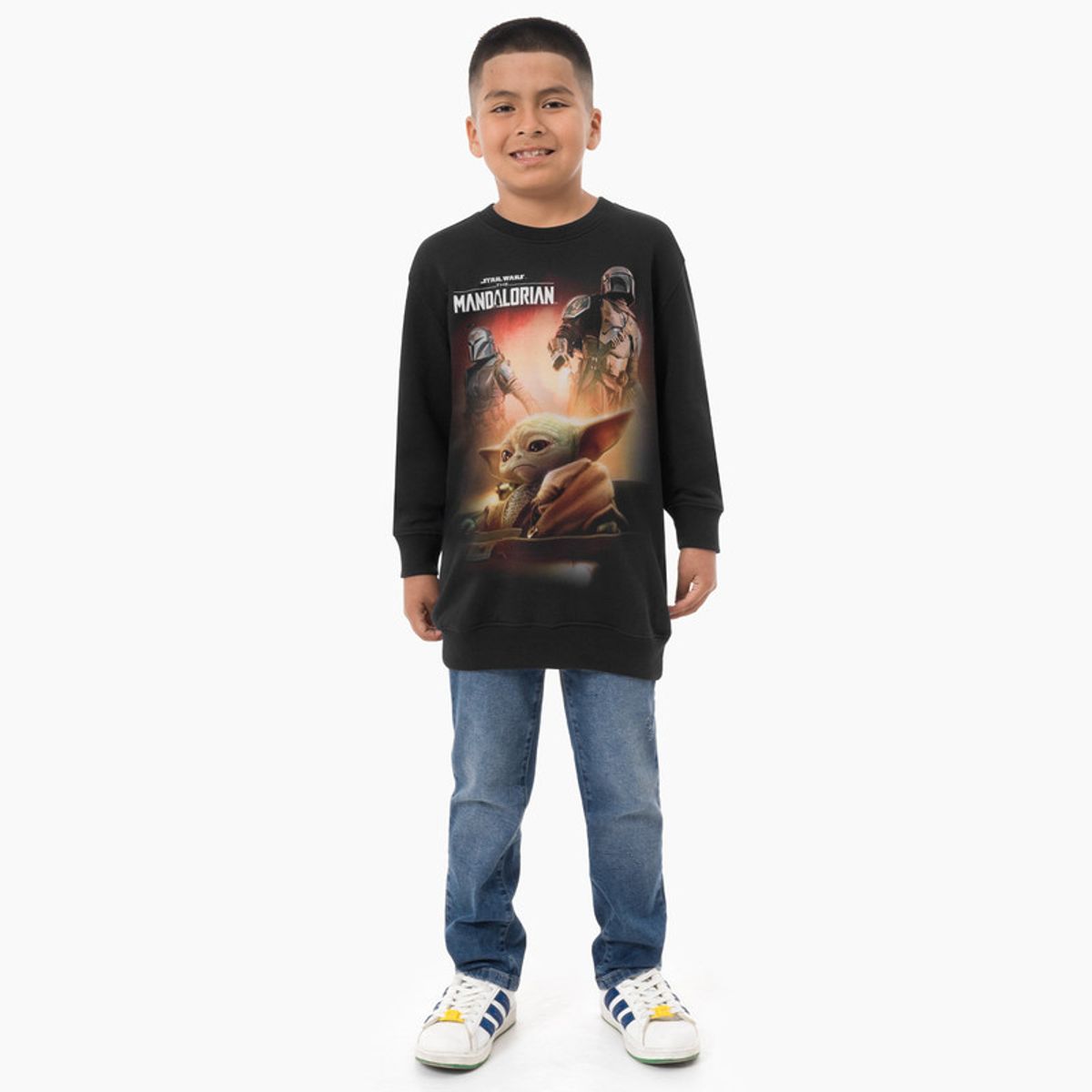 GZUCK - Polera French Terry Niño Roy-Sw Gzuck