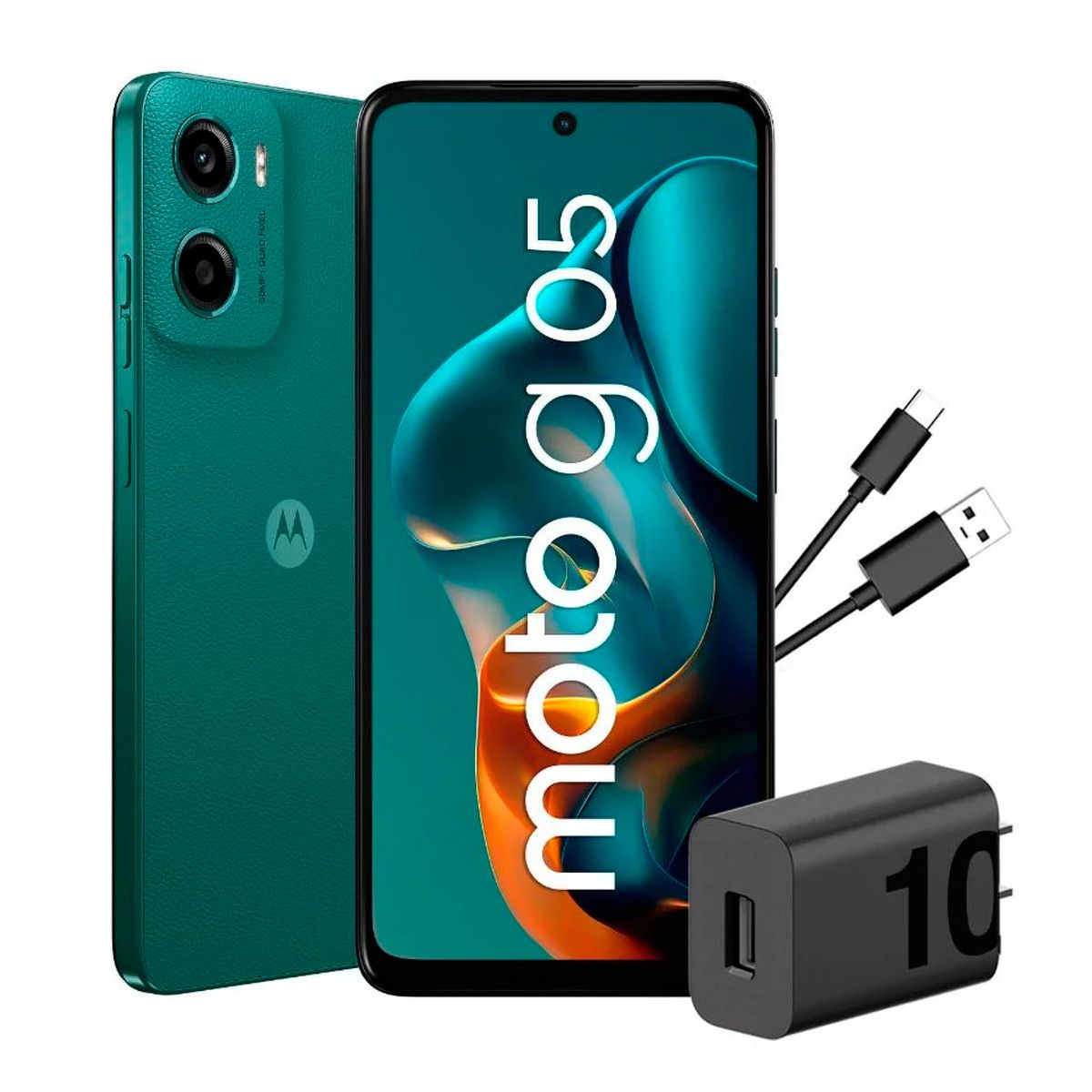 MOTOROLA - Celular Moto G05 4GB RAM - 128GB Color Verde