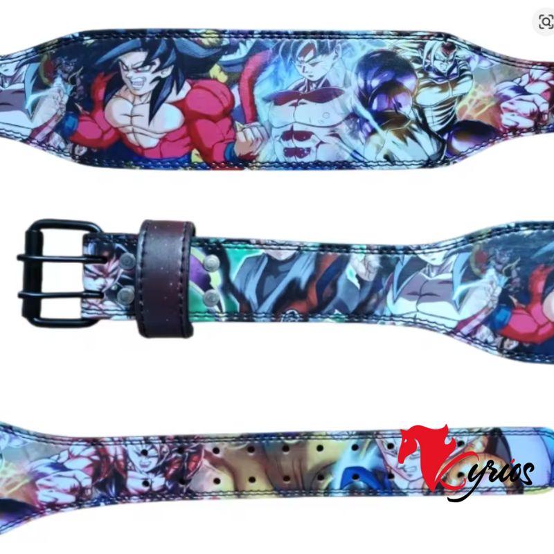 NO LOGO - Cinturón De Levantamiento Para Gym De Dragon Boll Talla S