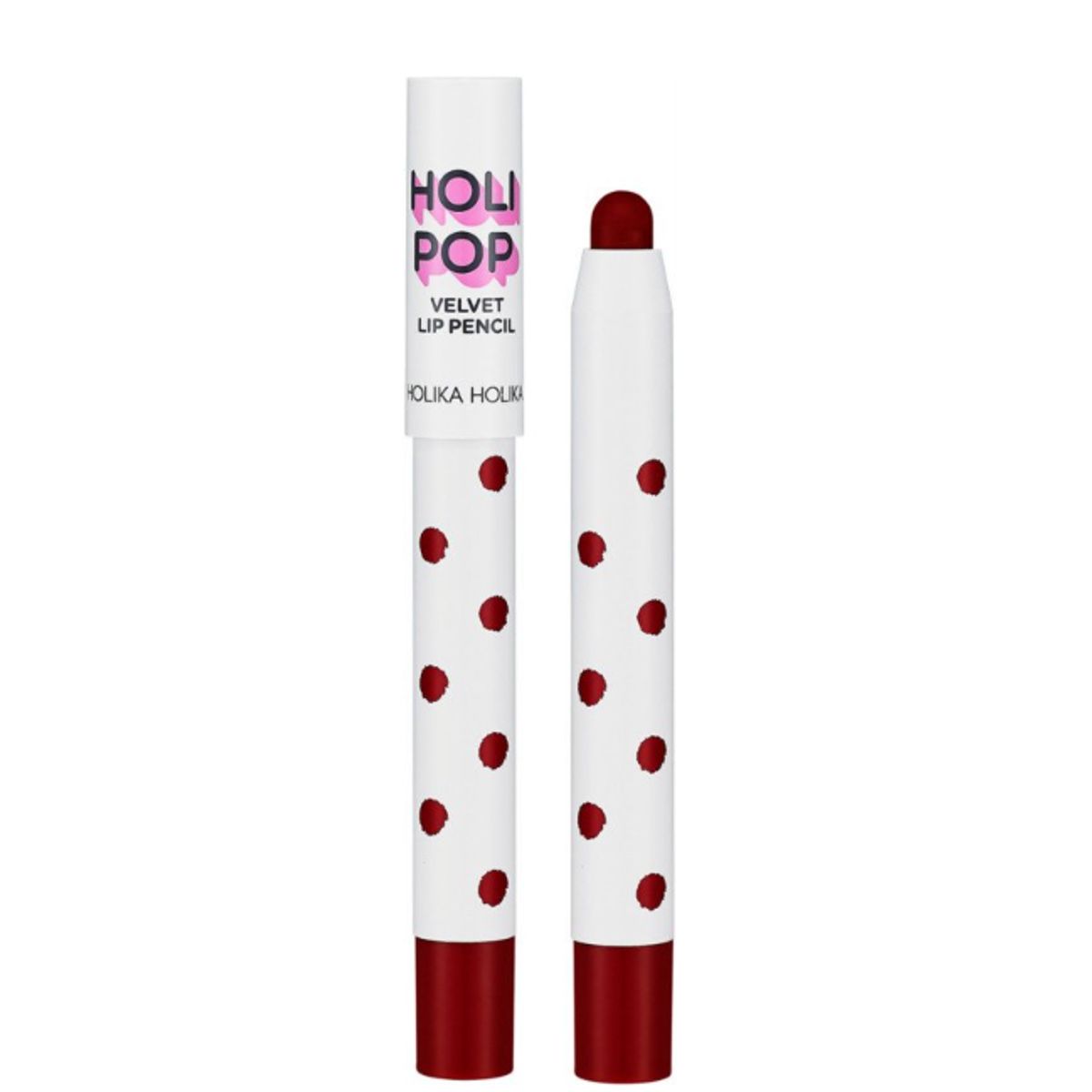 HOLIKA HOLIKA - Holi Pop Lápiz Labial Rojo Burdeo 2ml Holika Holika