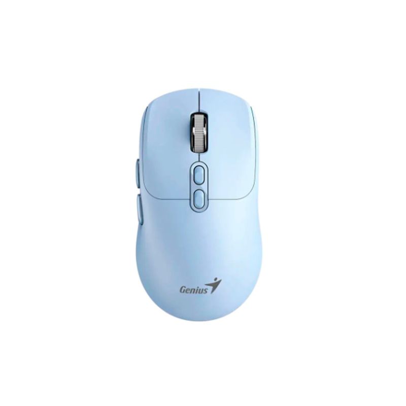 GENIUS - Mouse Genius Nx-8080s Dual WirelessBluetooth Silent 7-Bot Azul