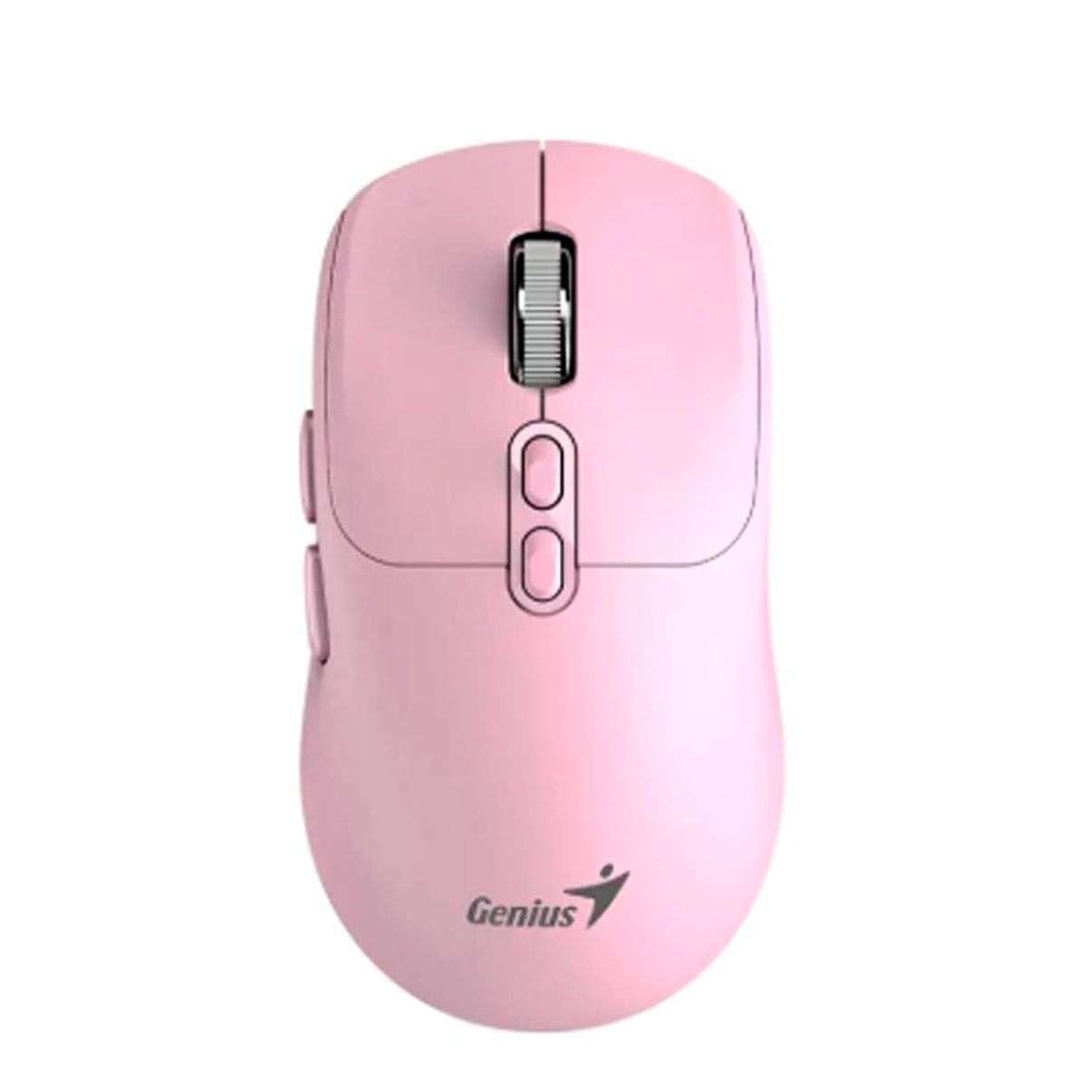 GENIUS - Mouse Genius Nx-8080s Dual WirelessBluetooth Silent 7-Bot Rosado