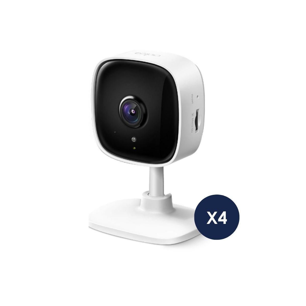 TP LINK - Pack x4 Cámara de Seguridad Tapo C100 Full HD Wi-Fi