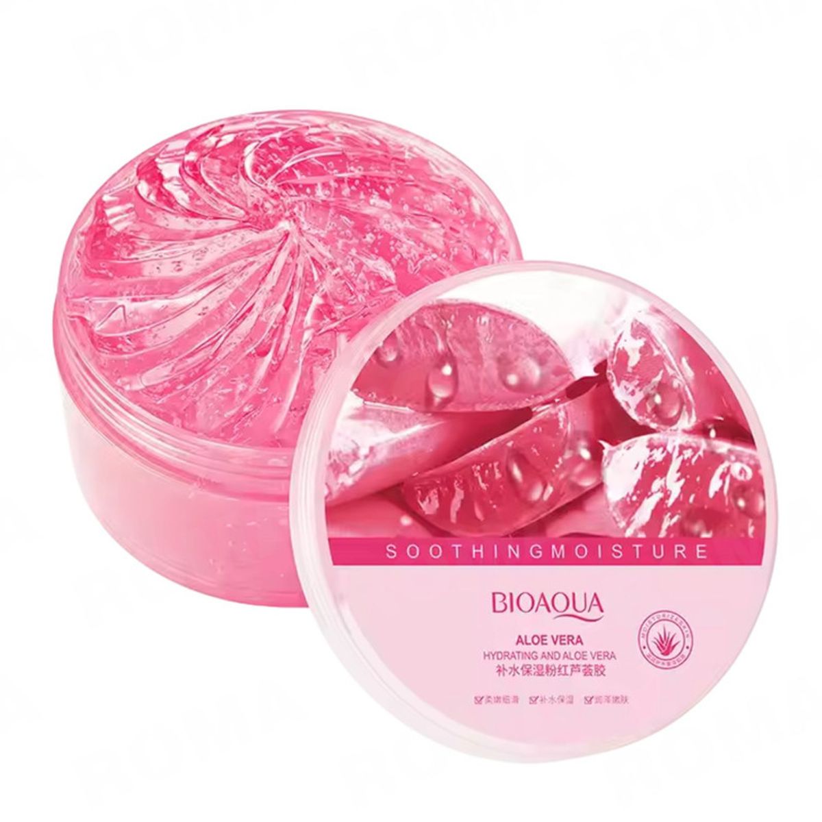 BIOAQUA - GEL ALOE VERA ROSA BIOAQUA 300G