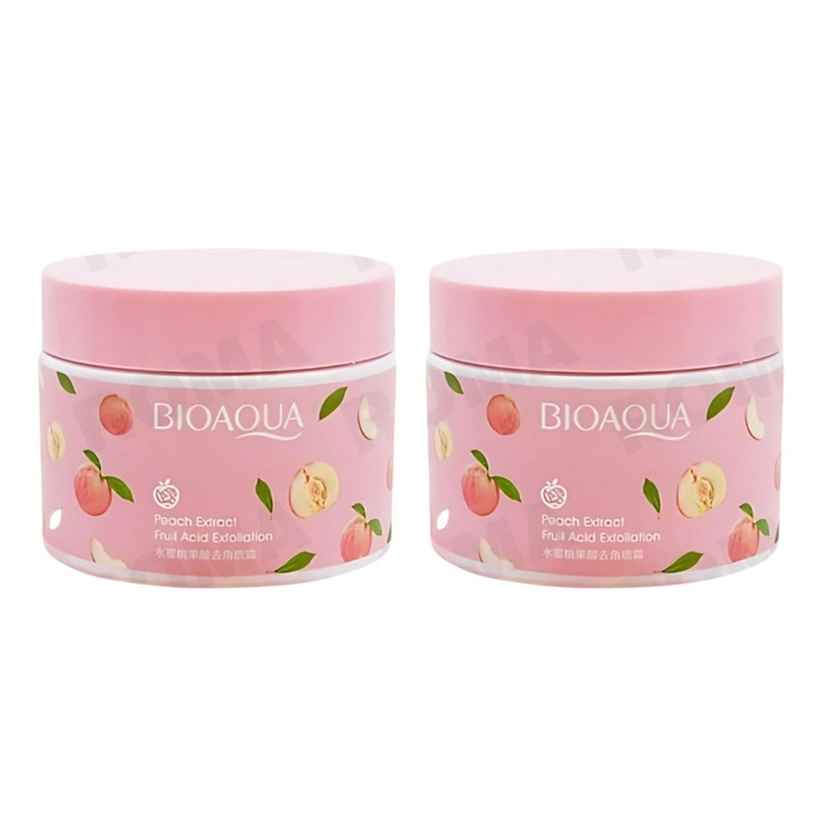 BIOAQUA - PACK 2 CREMA EXFOLIANTE PEACH EXTRACT BIOAQUA 280G
