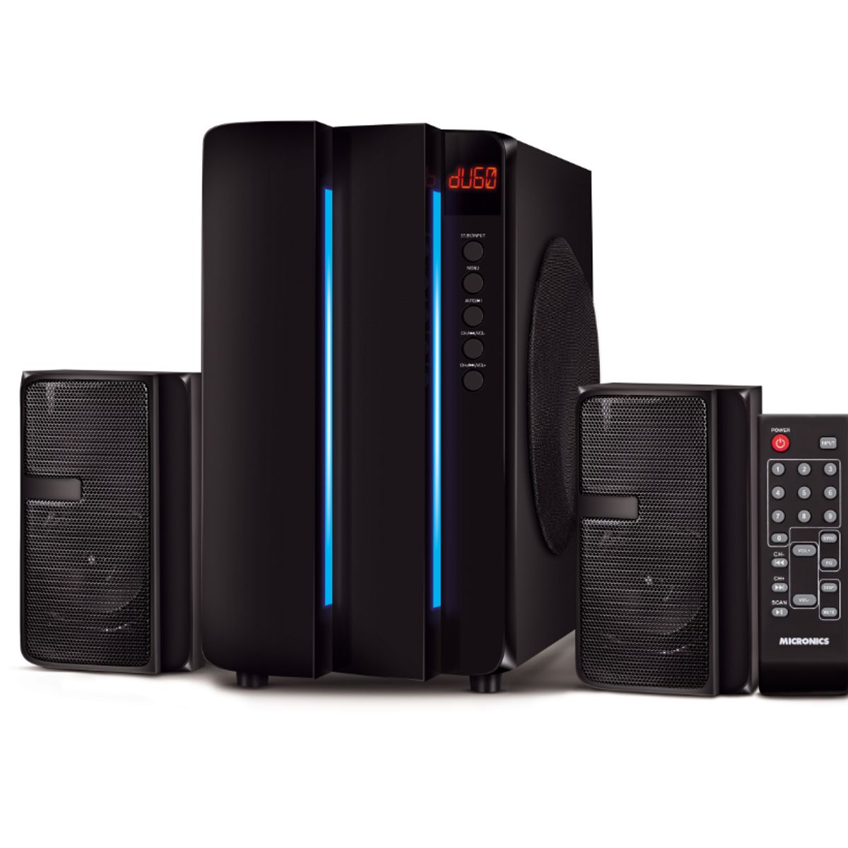 MICRONICS - Parlante Micronics  S7601 LED SD+USB FM