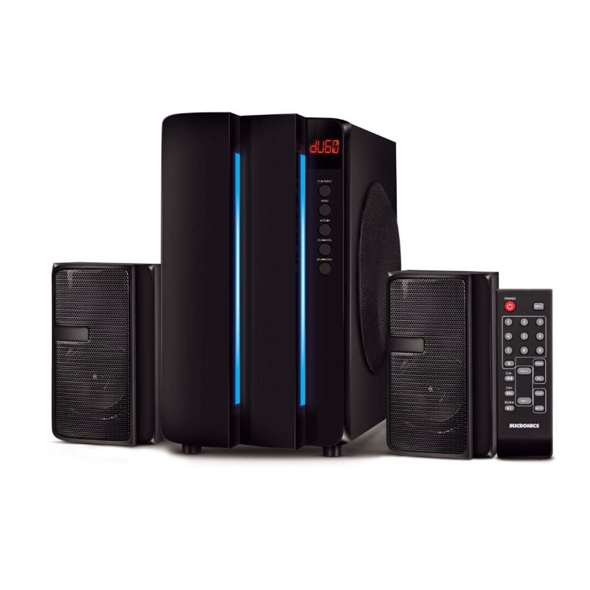 MICRONICS - Parlante Micronics  S7601 LED SD+USB FM