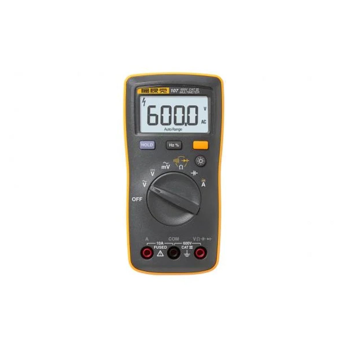 FLUKE - Multímetro  Multitester Digital Fluke 107
