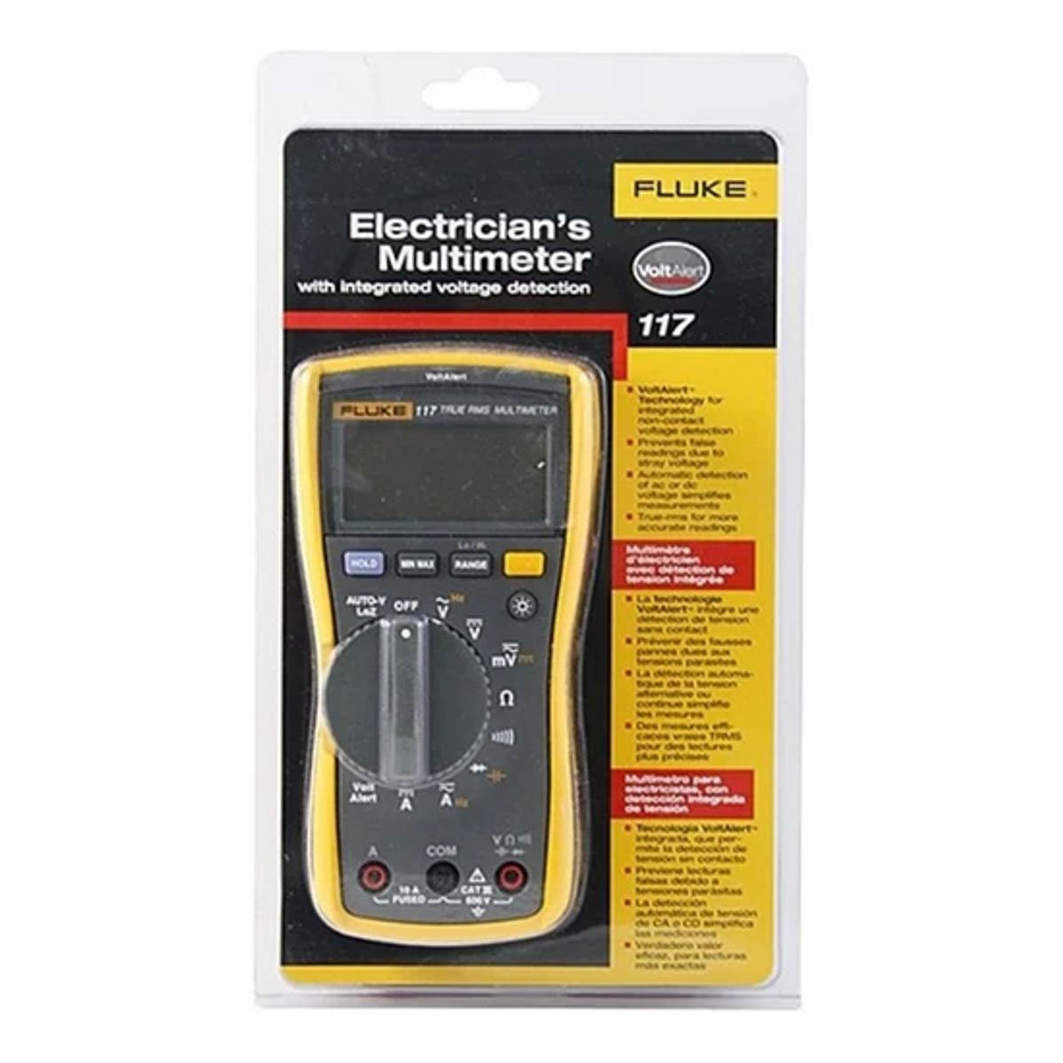 FLUKE - Multímetro Fluke 117 TRUE RMS