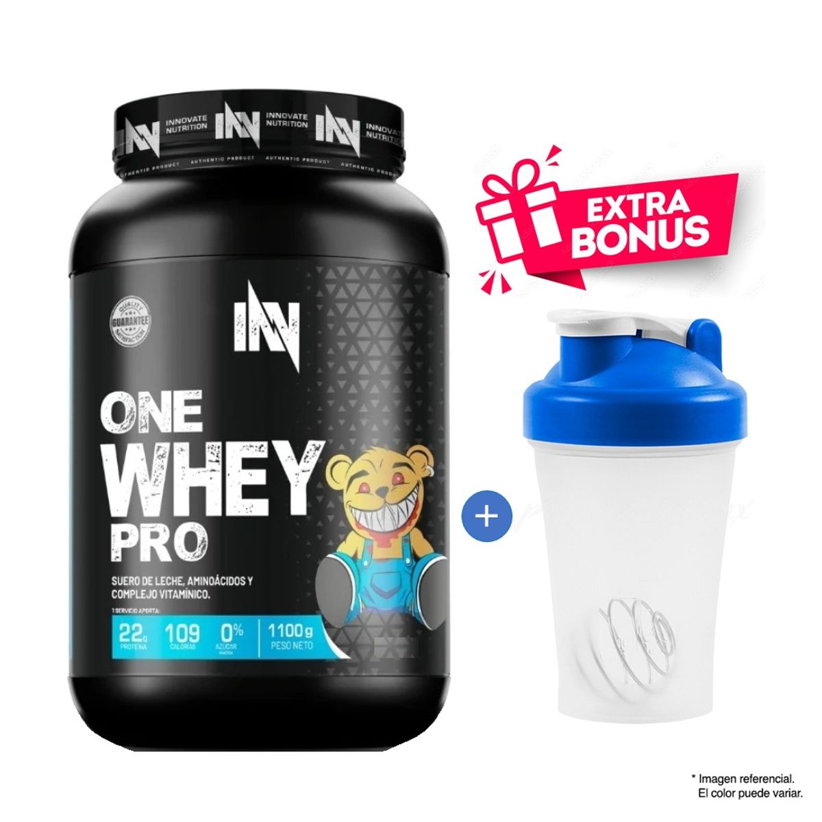 INN INNOVATE NUTRITION - One Whey Pro 1.1Kg / 1.1 Kilos INN Chocolate