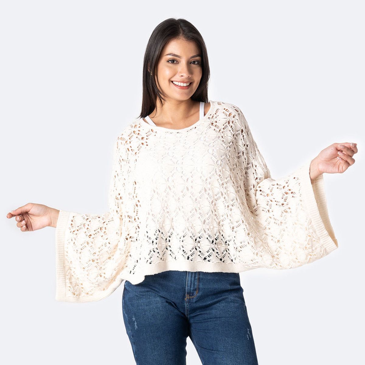 PIONIER - Chompa Hilos Mujer Arie Pionier