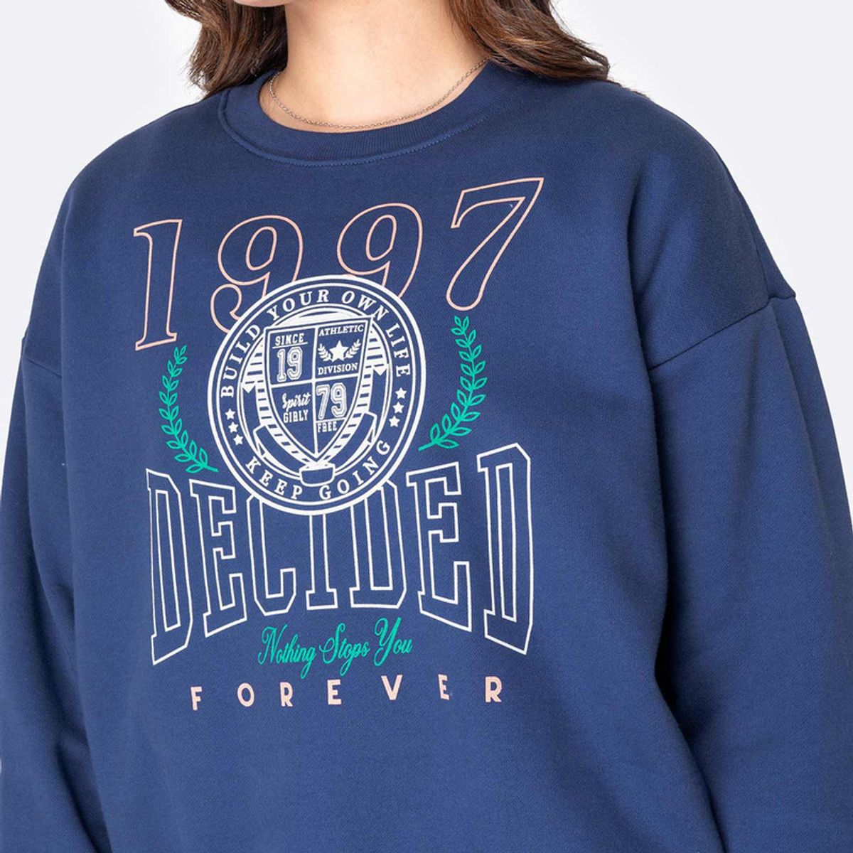 PIONIER - Polera Franela Mujer Over1 Pionier