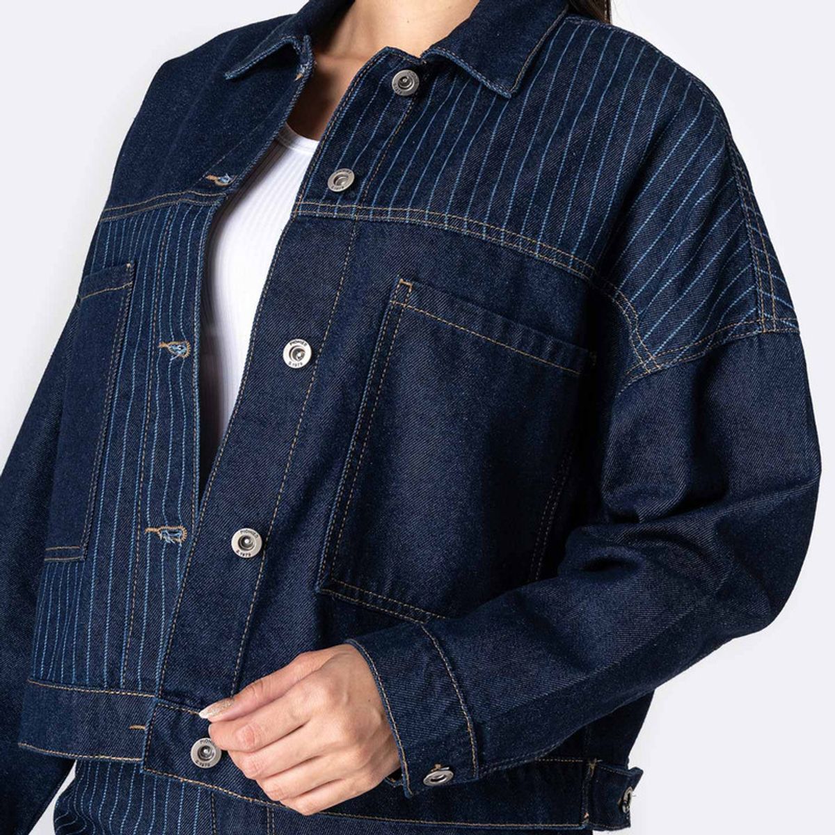 PIONIER - Casaca Denim Mujer Mailin Pionier