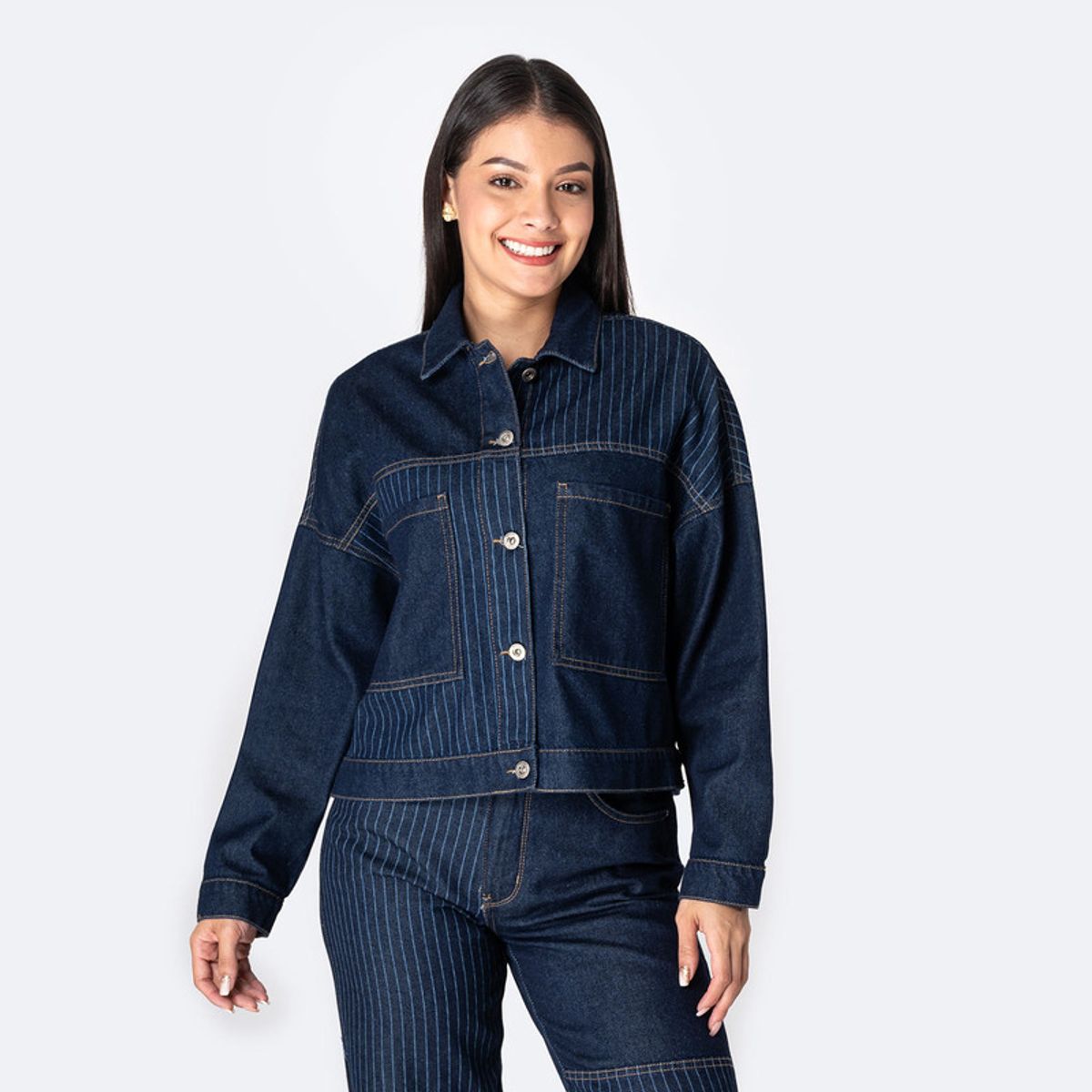 PIONIER - Casaca Denim Mujer Mailin Pionier